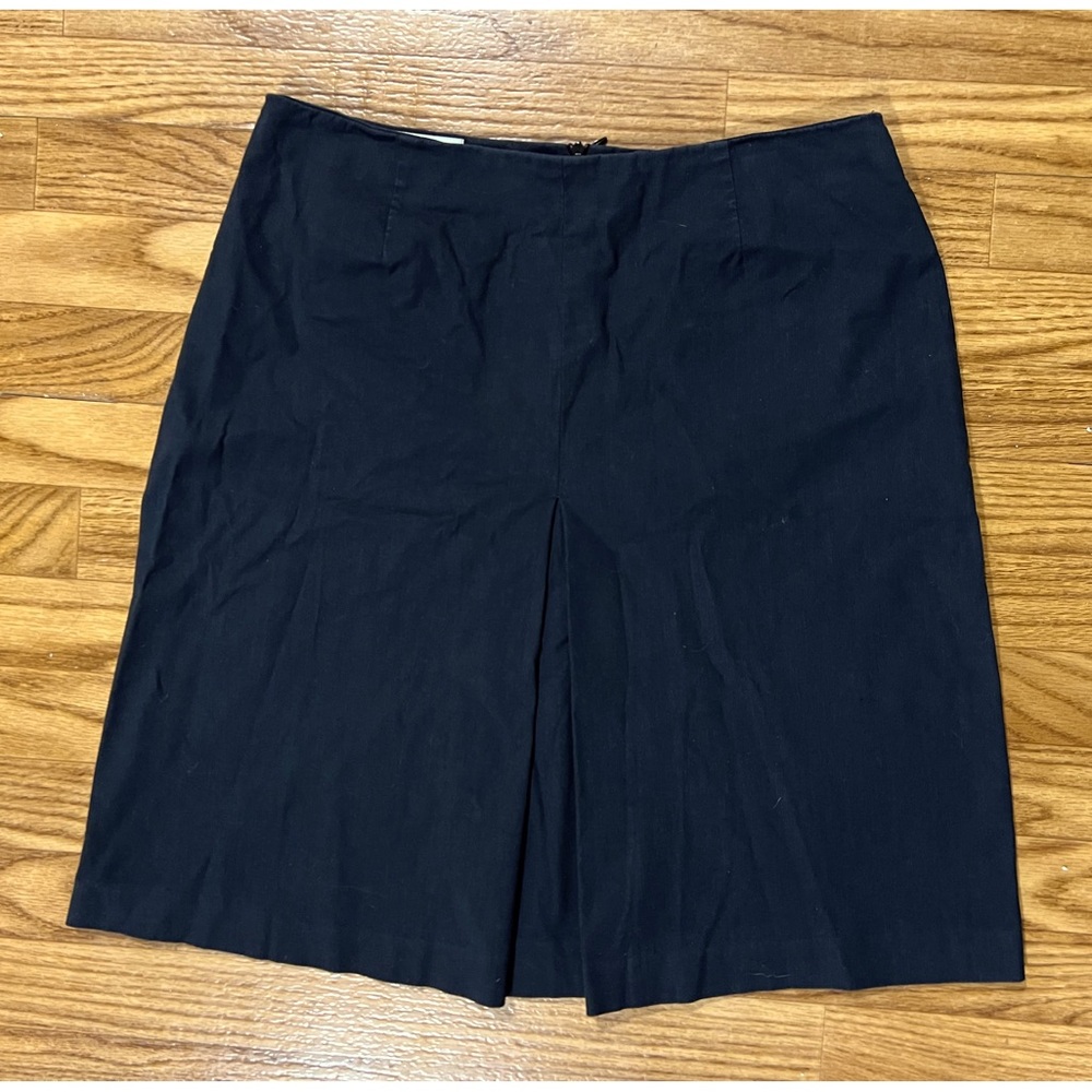 EUC Evan Picone cotton-linen skirt, sz 6